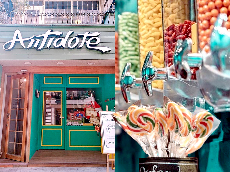 台中Antidote解藥，城中的糖果屋，五彩繽紛的糖果世界，快來找找哪種是你的最愛！